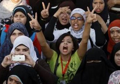 مظاهرة نسائية -أرشيفية